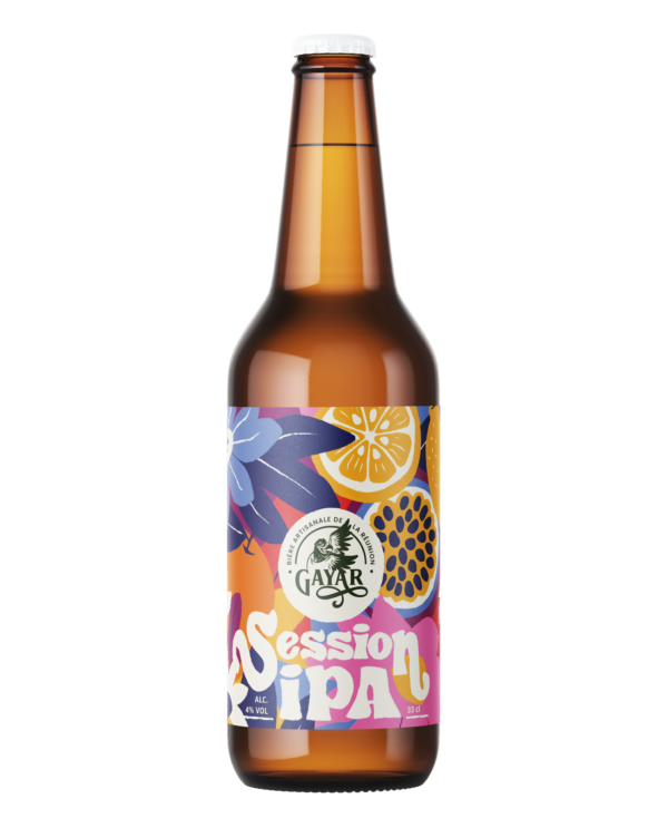 Session ipa gayar, biere artisanale de la réunion